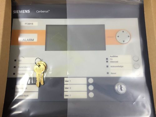 Siemens FT2015-U3 Remote Terminal Fire Alarm Annunciator For CerberusPro Systems
