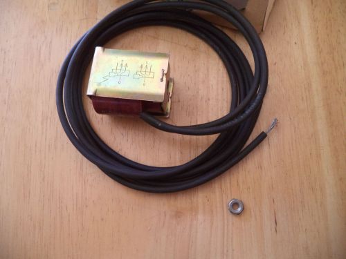 Ranco l27-2003 solenoid coil for reversing valve, 48&#034; wire leads 24vac, 50/60 hz for sale