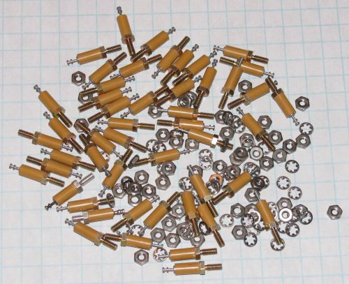 (48) USECO 1426 Insulated Turret Pins 2-56 Hardware Included