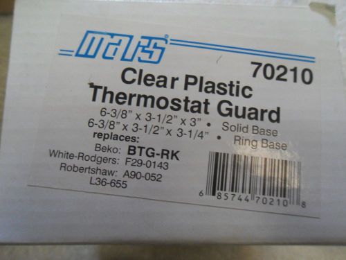 (rr14-3) 1 nib mars 70210 l36-655 clear plastic thermostat guard for sale
