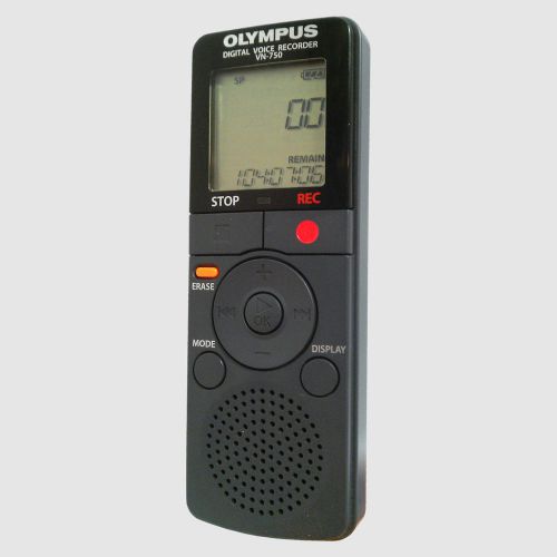 OLYMPUS VN-750 1GB DIGITAL VOICE RECORDER DICTAPHONE