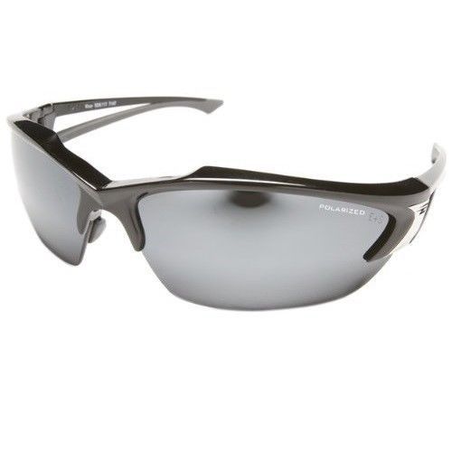 Edge Eyewear TSDK21-G15-7 Khor Polarized Black w/G-15 Silver Mirror Lens