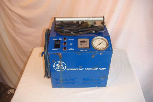 Ge refrigerant recovery pump model 01642 general electric hvac r12-
							
							show original title for sale