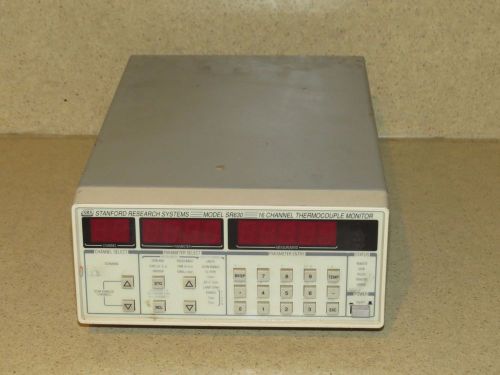 SRS STANFORD RESEARCH SYSTEMS SR630 THERMOCOUPLE MONITOR