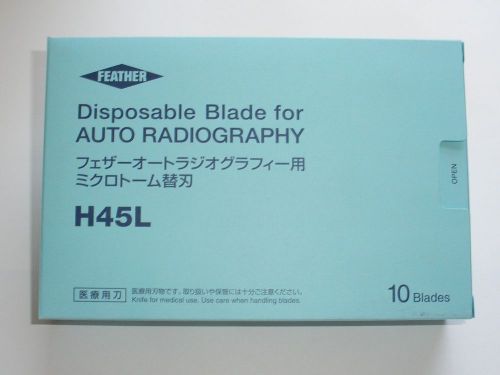 Leica Feather H45L Disposable Microtome Auto Radiography Blades