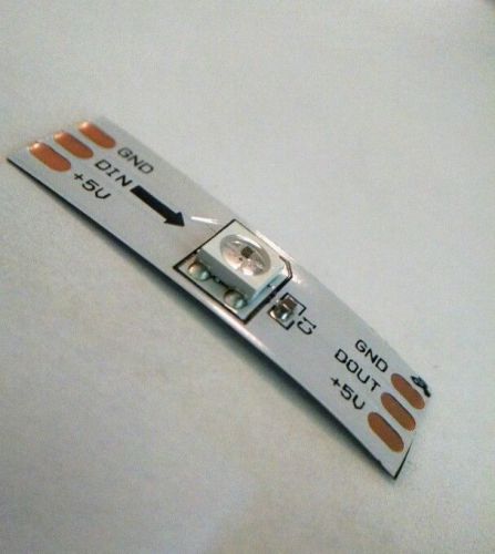 APA104 WS2812B strip / single RGB LED PCB - individually addressable 5V Arduino