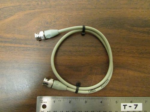HP/Agilent BNC-BNC Cable With Molded Ends Made in USA