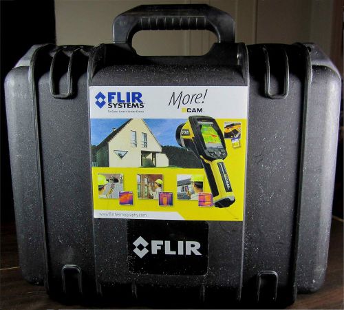 Flir BCAM SD Infrared Thermal Imaging Camera Hardcase CD Manual Cables Battery +