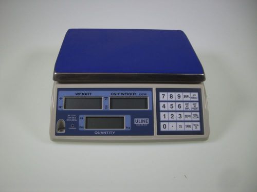 Uline Industrial Counting Scale - 30 lbs. x .002 lb - model H-1116