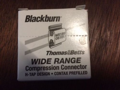 Blackburn  WR189 Wide Range Compression Connector H-Tap Contax Prefilled Case 25