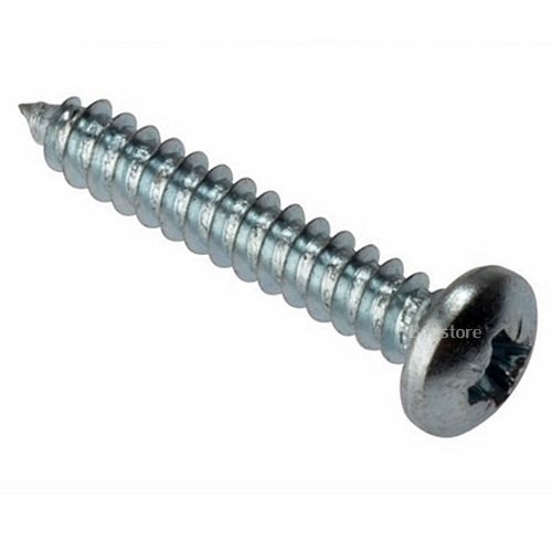 NO.10 STAINLESS STEEL SELF TAPPING SCREWS PAN HEAD POZI DRIVE A4 MARINE GRADE