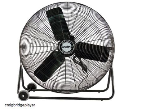 Floor Fan Industrial Commercial High Velocity Circulate Pivoting Cool Air Mover