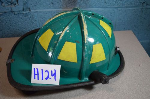 Green Cairns 1010 Helmet+Liner Firefighter Turnout Bunker Fire Rescue Gear H124