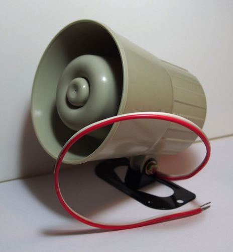 AMSECO Model SSH-34 15-Watt 8-Ohm 3 3/4&#034;x4&#034; PA Horn Speaker NOS