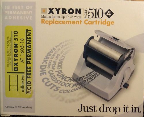 XYRON # 510-REPLACEMENT CARTRIDGE AT 1605-18 ACID FREE PERMANENT  ADHESIVE