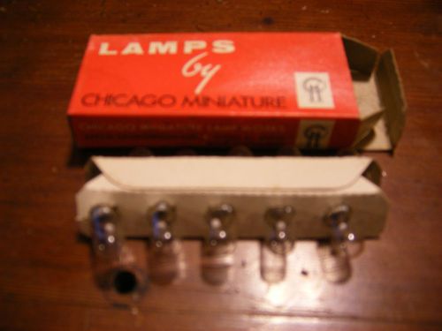 Lot of 3 Boxes of NOS 10 CHICAGO MINIATURE LAMP BULBS #1829