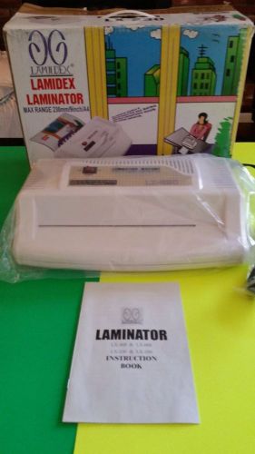 Laminator / Laminating Heat Seal Machine Lamidex 9 Inch