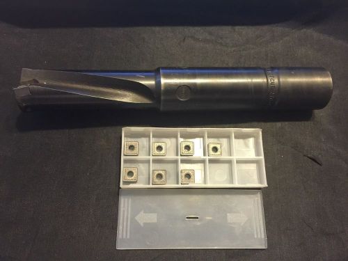 Kendex Metcut 270-0118 Coolant Through Drill With a Box of 9 Inserts