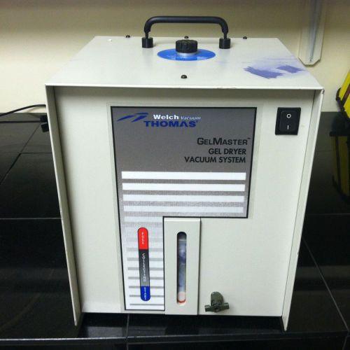 Welch thomas gel master gel dryer vacuum system for sale