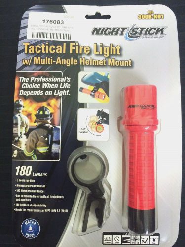 NIGHT STICK FDL 300R-K01 TACTICAL FIRE LIGHT W/MULTI-ANGLE HELMET MOUNT