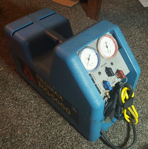 Promax RG5000 Refrigerant Recovery Unit With KT-5001 Automatic Shut Off