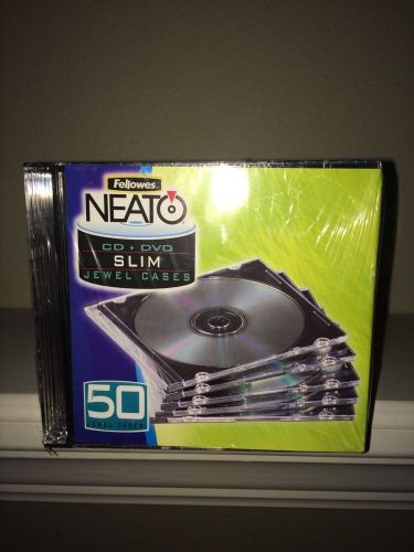 Followes Neato CD•DVD 50 Slim Jewel Cases