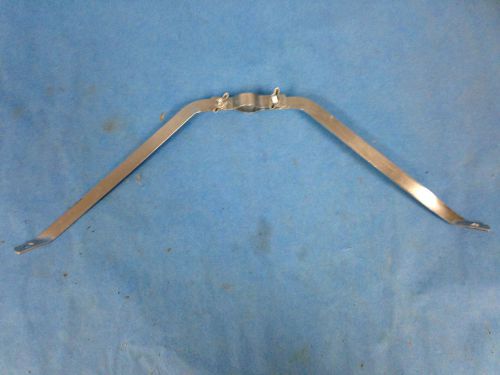 Stainless steel 1&#034; diameter hose pipe bracket 17&#034; base width for sale