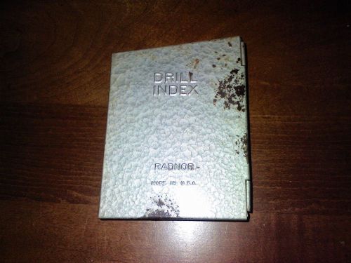 Vintage Radnor Drill Index - Very clean - some mild rust