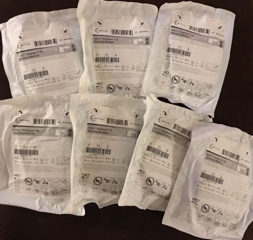 V.A.C. Therapy Simplace Ex Medium Dressing For KCI Wound Vac M8275045/5 Lot Of 7