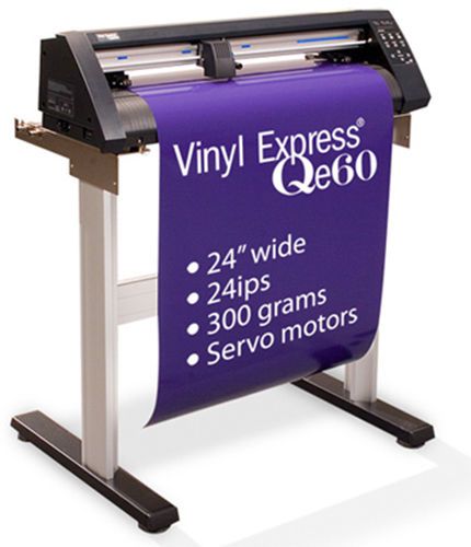 Vinyl Express Qe-60 Plus Sign Cutter w/New Stand