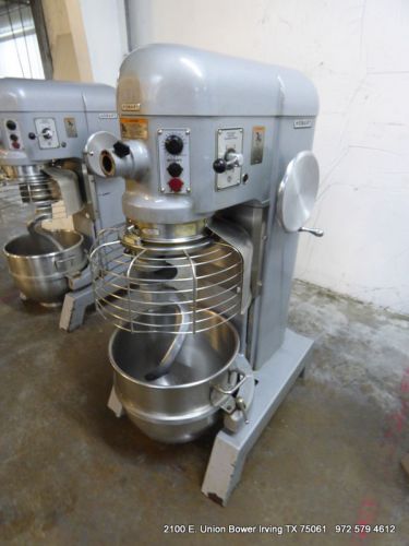 Hobart donut dough mixer 60 quart with bowl  &amp; hook, model h600t, 1 phase!! for sale