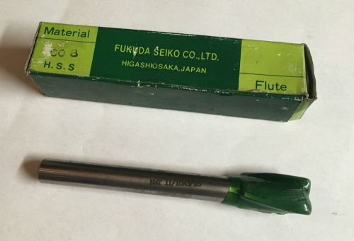 Fukuda Seiko Co. Ltd. Staggered Tooth T-Slot Cutter - 1 x 1/4 - 3 Flute - New