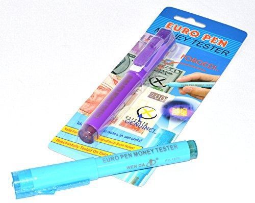 Dual Test UV Counterfeit Detector Pen FY-1379