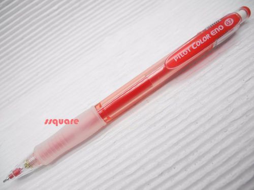 Pilot HCR-12R Color Eno 0.7mm Colored Mechanical Pencil, Red Lead inside