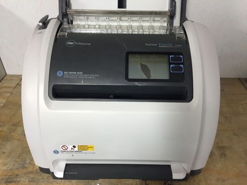 GBC ProClick Pronto P3000 Automated Professional Bind and Punch System Issues