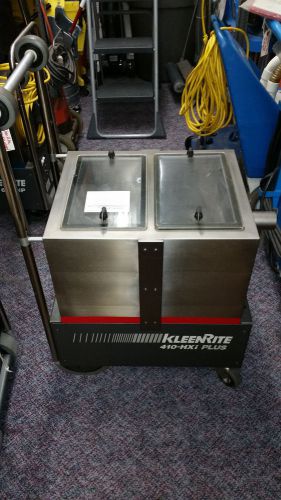 Kleenrite portable carpet steam machine extractor 410hxi plus w heat