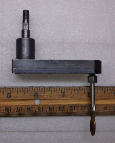 Pancake drill offset drill attachment with 1/4-28 threaded shaft fits 90° drill for sale
