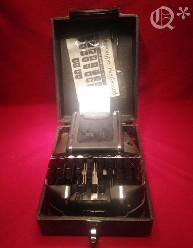 1940s Stenograph Typewriter Machine works