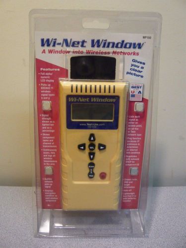 Wi-Net Window Network Wireless Analyzer WP150 by Test-Um Tester Testing NEW!!!