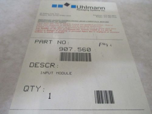 UHLMANN 2DI426.6 INPUT MODULE *NEW IN A BOX*