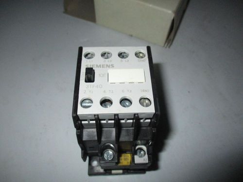 NEW Siemens 3TF40 10-0AK6 Contactor