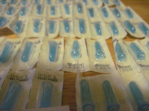 BD Syringe Tip Caps, LOT OF 70, Latex Free Single use (Made in U.S.A)