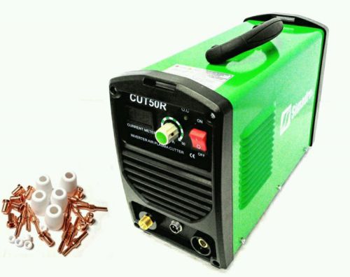 SIMADRE PORTABLE 50R 110/220V 50 AMP PLASMA CUTTER with 30 CONS