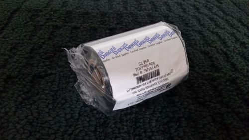 DATACARD 150i Silver Topper Tipping Foil - P/N 597950-015 - NEW FRESH ROLL