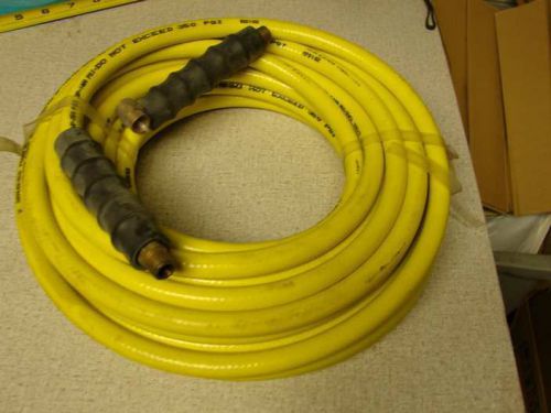 Air Hose 50&#039; 1/4&#034; fittings yellow made in USA
