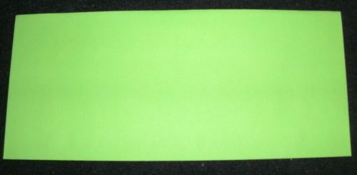 Envelopes #10--Lime Green--Lot of 100--FREE SHIPPING