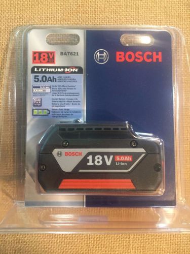 Bosch BAT621 18-Volt 5.0Ah Lithium-Ion Cordless Battery
