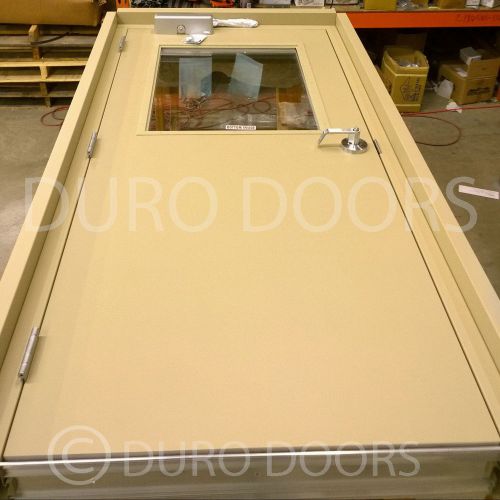 DuroSTEEL 4070 Preassembled 20 GA Metal Access Door with Glass &amp; Hardware DiRECT