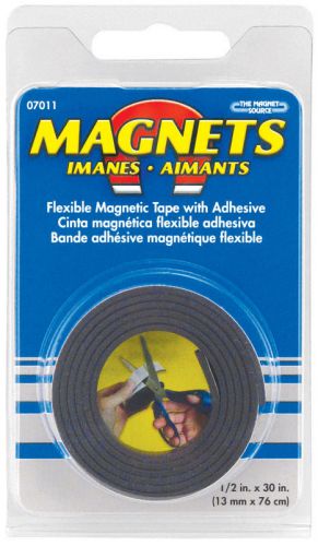The Magnet Source Magnets Flexible Magnetic Tape with Adhesive