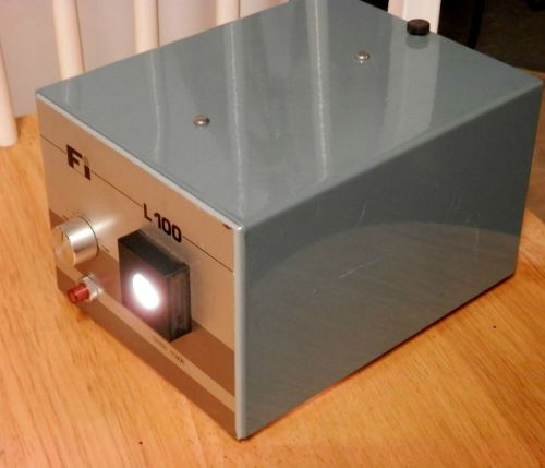 FI Fiberoptic-Heim L100 Fiber Optic Light Source for Microscope or Camera Photo